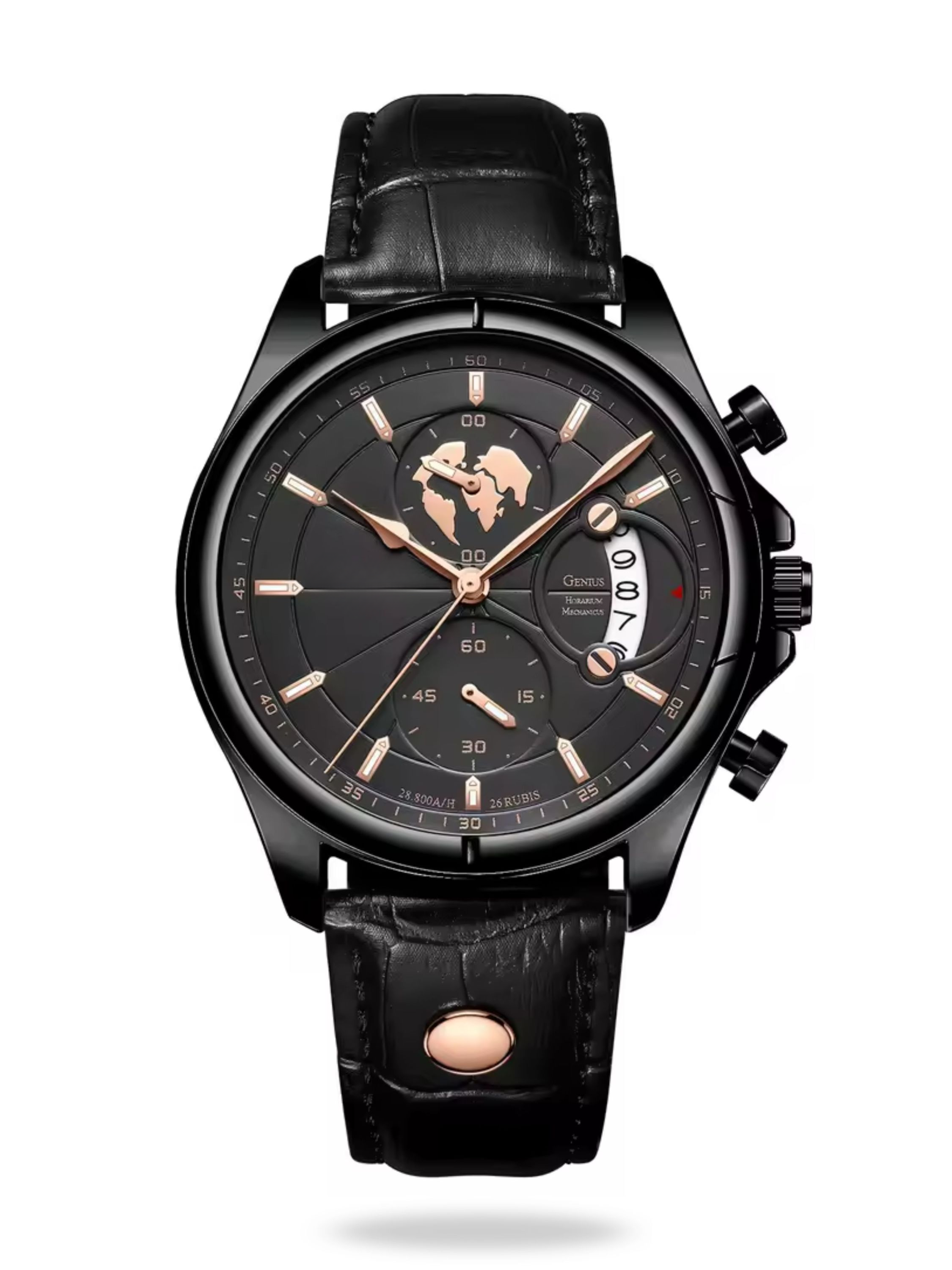 Aldric Voss — The Meridian Chronograph Noir