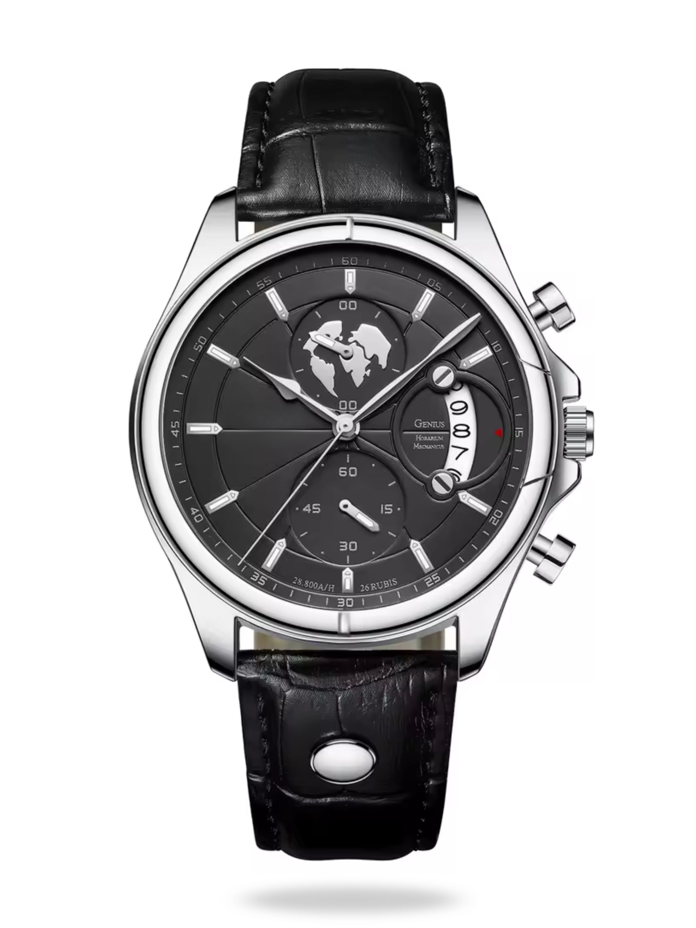 Aldric Voss — The Meridian Chronograph Onyx