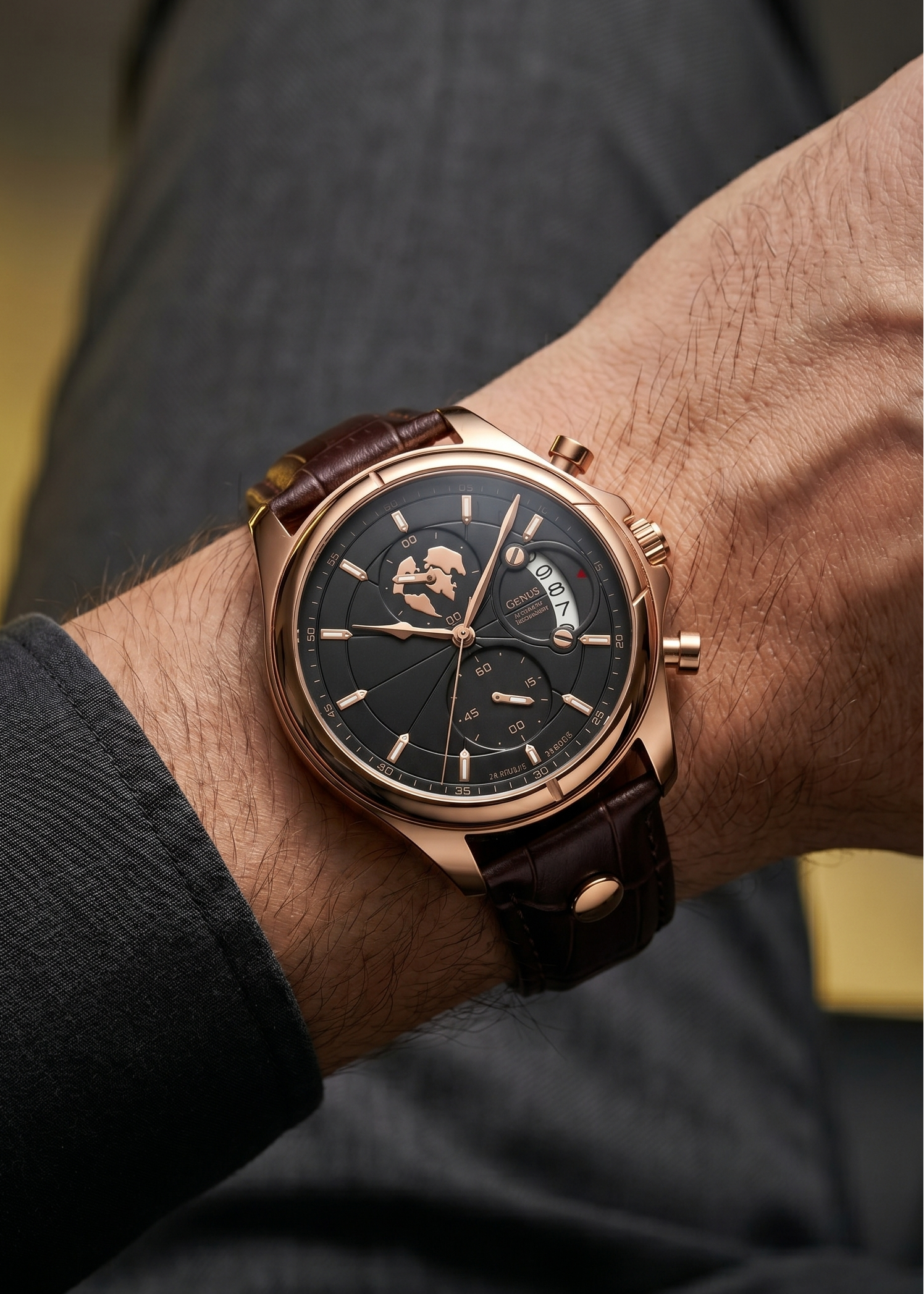 Aldric Voss — The Meridian Chronograph Slate