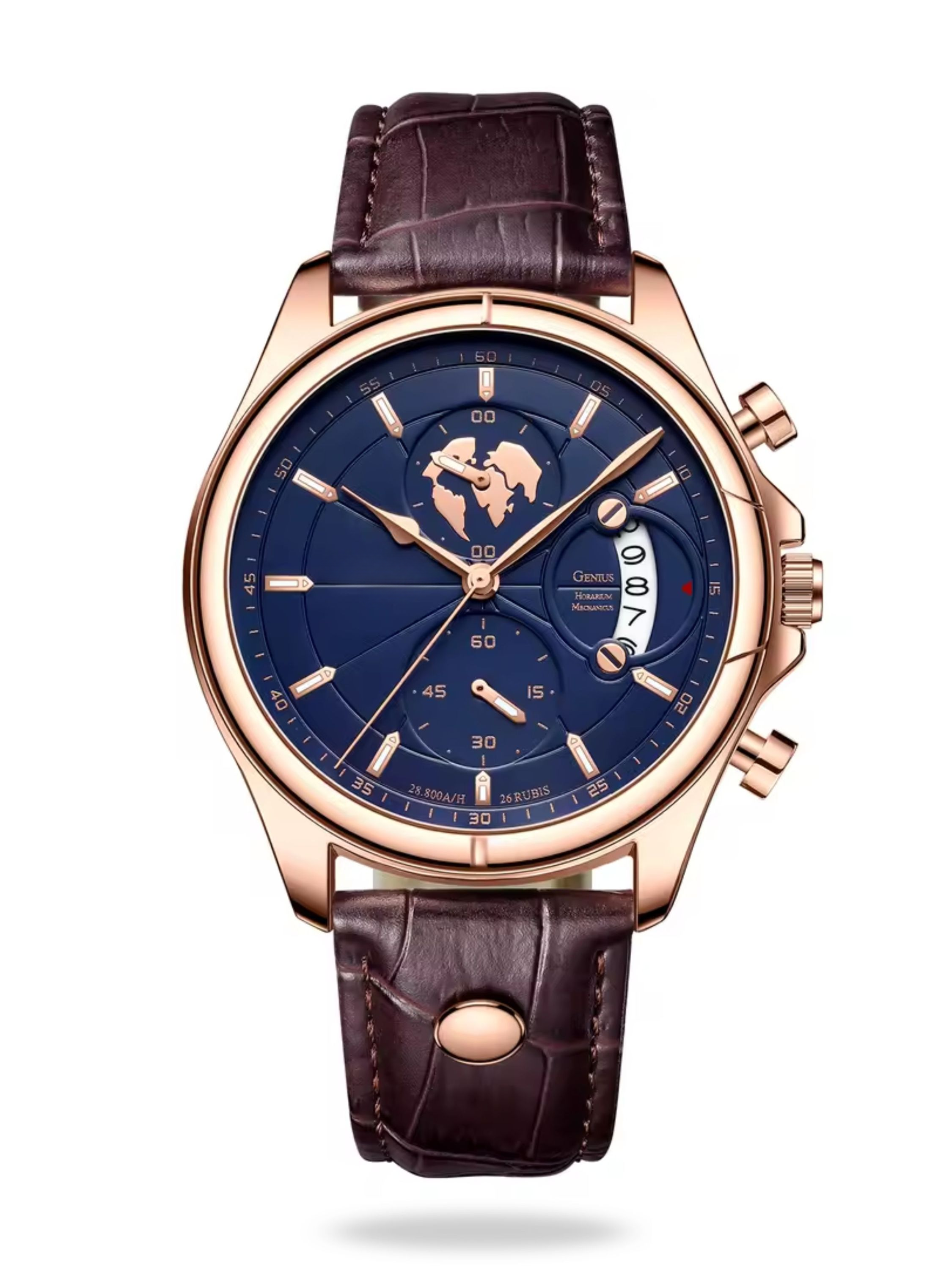 Aldric Voss — The Meridian Chronograph Navy
